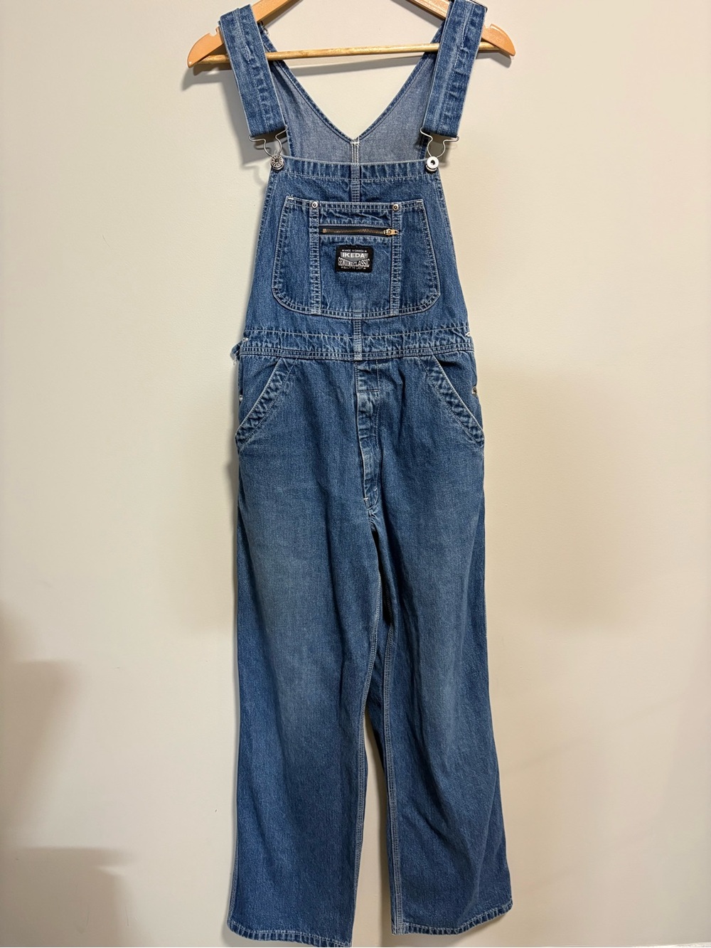 Vintage IKEDA Genuine Classic Overalls Women’s S